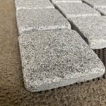 Tumbled granite cobbles